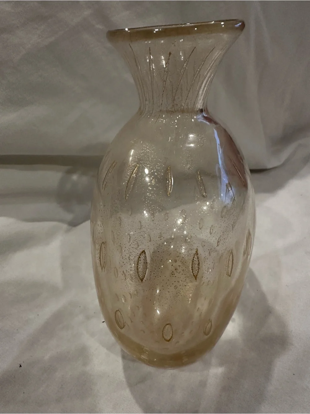 Archimede Seguso Murano Vase for Tiffany - Signed